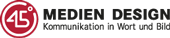 Logo 45 Grad - Mediendesign GmbH