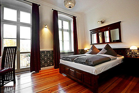 Hotel Berlin Apartment Schlafzimmer
