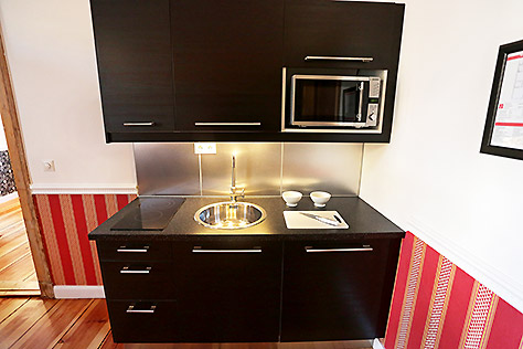 Hotel Berlin Apartment Küche