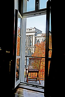 Hotel berlin Apartment balcony view