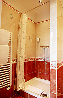 Hotel Berlin Apartment Dusche