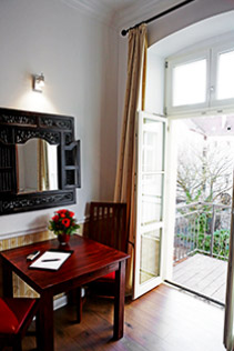 Hotel Berlin Doppel-Zimmer Balkon