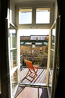 Hotel Berlin Comfort balcony